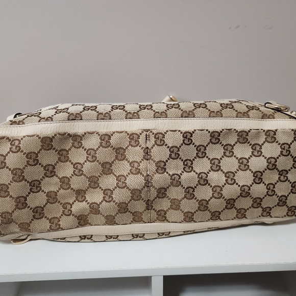 ❌️SOLD❌️ GUCCI Abbey GG Canvas Tote Bag Shoulder Bag - Picture 7 of 15